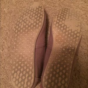 TOMS aplargata canvas shoes in Morning Dove.